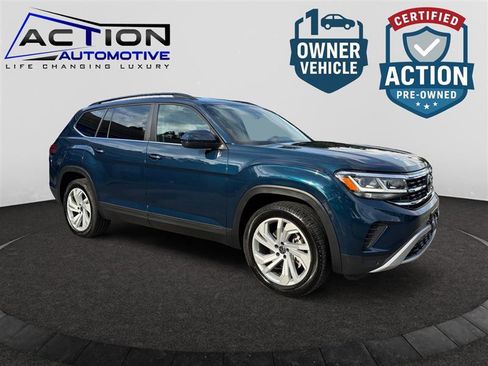 Used 2022 Volkswagen Atlas SE image 1