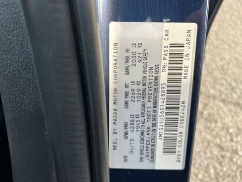 Used 2016 MAZDA MAZDA6 Sport image 27