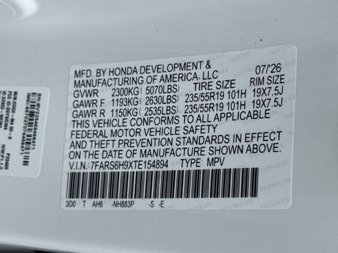 New 2026 Honda CR-V Sport Touring image 41