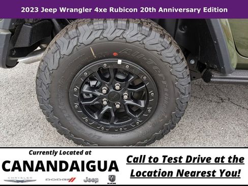 New 2023 Jeep Wrangler Unlimited Rubicon 4xe image 19