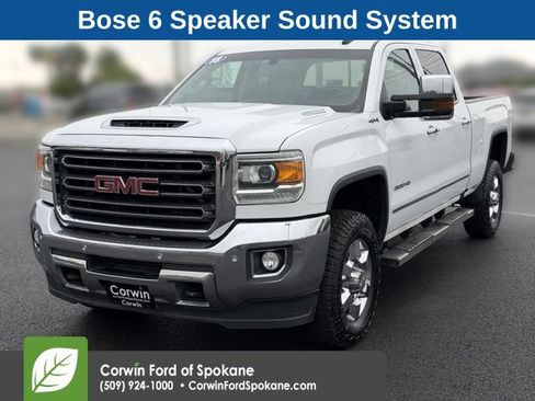 Used 2018 GMC Sierra 2500 SLT w/ Duramax Plus Package AWD/4WD image 3