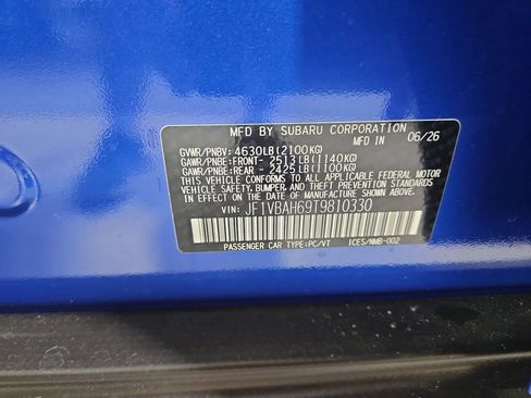 New 2026 Subaru WRX Premium AWD/4WD image 29