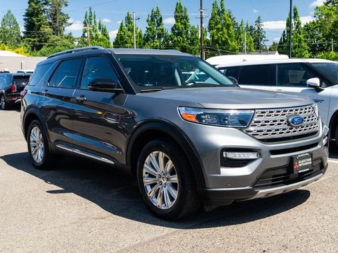 Used 2021 Ford Explorer Limited w/ Hybrid Equipment Group 310A RWD image 1