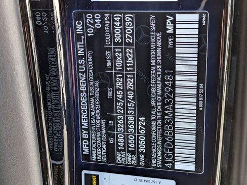 Certified 2021 Mercedes-Benz GLE 53 AMG 4MATIC Coupe image 22