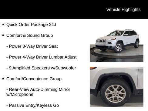Used 2017 Jeep Cherokee Latitude w/ Comfort/Convenience Group AWD/4WD image 7
