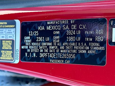 New 2026 Kia K4 LXS image 29