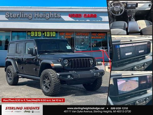 Used 2024 Jeep Wrangler Willys image 1
