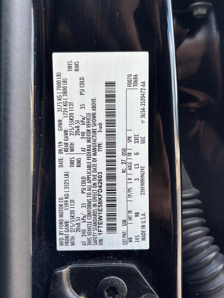 Used 2019 Ford F150 Platinum w/ Equipment Group 701A Luxury AWD/4WD image 42