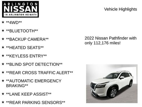 Used 2022 Nissan Pathfinder SL image 8