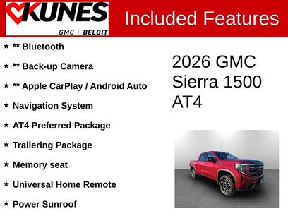 New 2026 GMC Sierra 1500 AT4 w/ AT4 Preferred Package