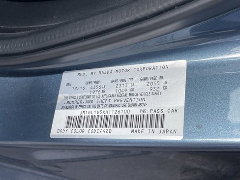 Used 2017 MAZDA MAZDA6 Touring image 10