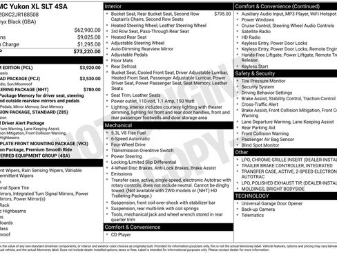 Used 2018 GMC Yukon XL SLT w/ Premium Edition image 32