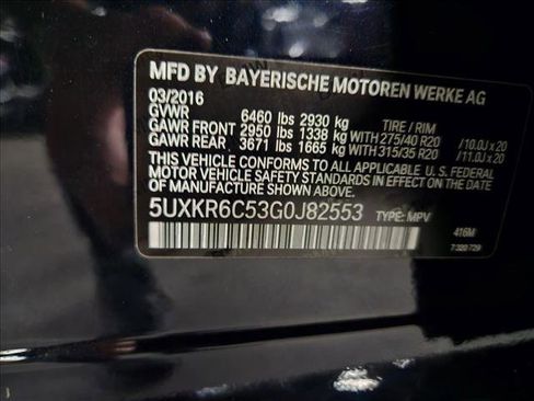 Used 2016 BMW X5 xDrive50i AWD/4WD image 24