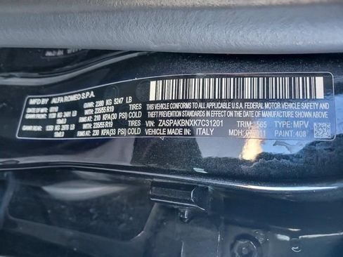 Used 2019 Alfa Romeo Stelvio Ti Lusso w/ Quick Order Package 22X Lusso image 26