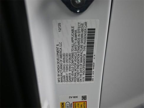 New 2025 Honda Accord Touring image 3