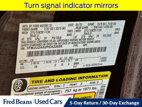 Used 2023 Ford Expedition Limited AWD/4WD image 42