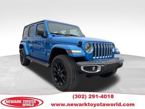 Used 2023 Jeep Wrangler Sahara w/ Cold Weather Group image 1