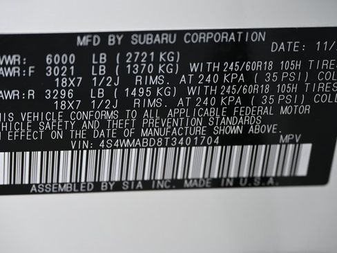 New 2026 Subaru Ascent Premium image 22