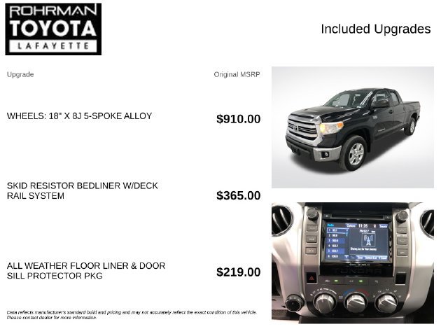 Used 2017 Toyota Tundra SR5 AWD/4WD image 4