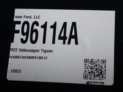 Used 2022 Volkswagen Tiguan SE R-Line AWD/4WD image 30