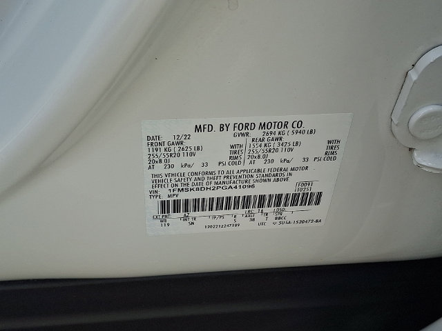 Certified 2023 Ford Explorer XLT w/ Equipment Group 202A AWD/4WD image 28