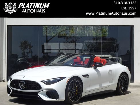 Used 2022 Mercedes-Benz SL 63 AMG 4MATIC w/ Driver Assistance Package image 1
