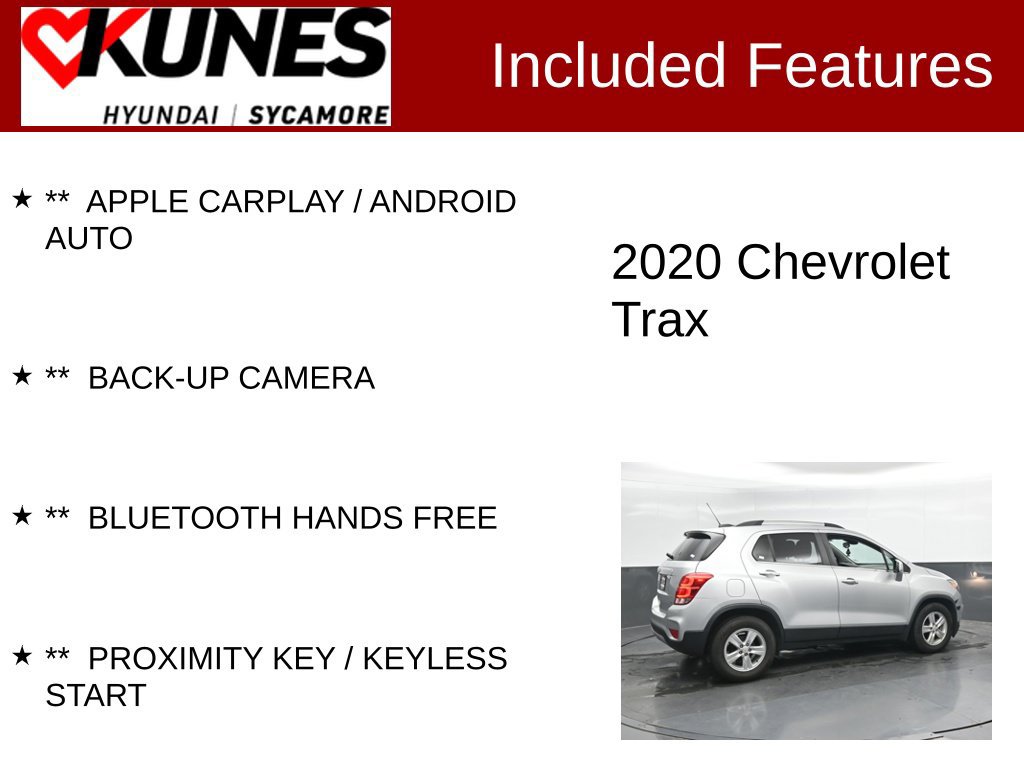 Used 2020 Chevrolet Trax LT w/ LT Convenience Package FWD image 2