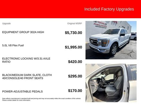 Used 2021 Ford F150 XLT w/ Equipment Group 302A High RWD image 5