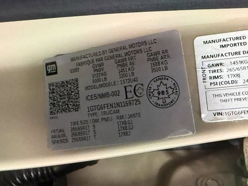 Used 2022 GMC Canyon AT4 image 58