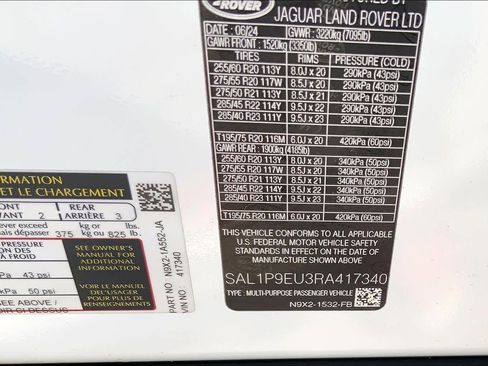 Used 2024 Land Rover Range Rover Sport SE image 31