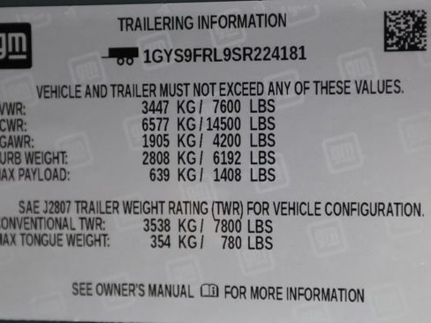 Used 2025 Cadillac Escalade Sport w/ Touring Package AWD/4WD image 57