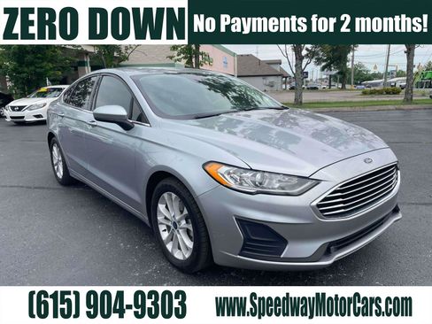 Used 2020 Ford Fusion SE w/ Fleet SE Value Package FWD image 1