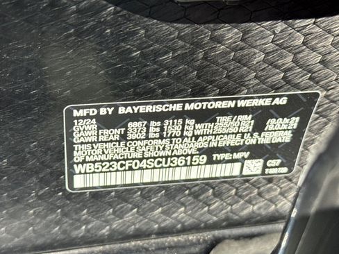 Certified 2025 BMW iX xDrive50 AWD/4WD image 42