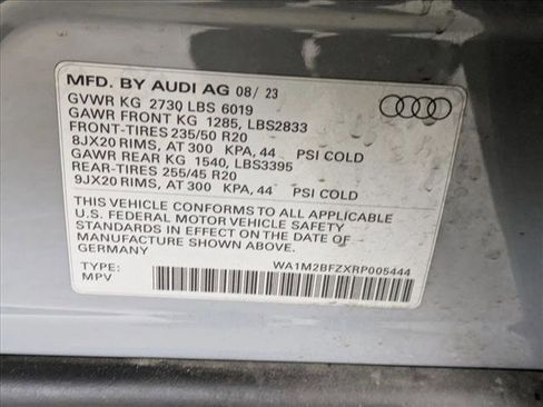 Used 2024 Audi Q4 e-tron Prestige w/ Black Optic Package image 16