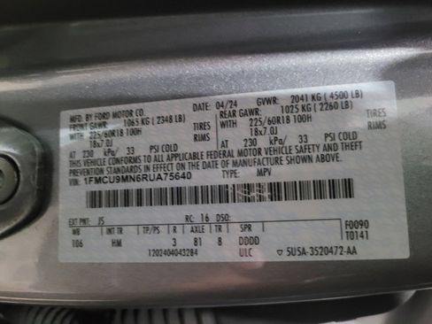 Used 2024 Ford Escape ST-Line image 33