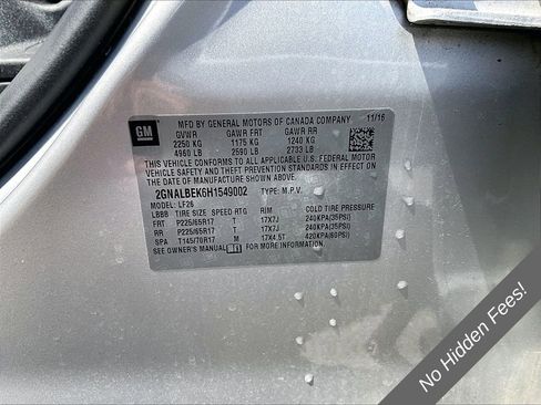 Used 2017 Chevrolet Equinox LS FWD image 28