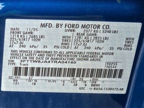 New 2026 Ford Maverick XLT AWD/4WD image 17