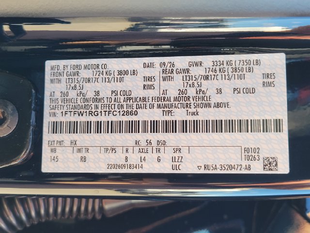 New 2026 Ford F150 Raptor AWD/4WD image 14