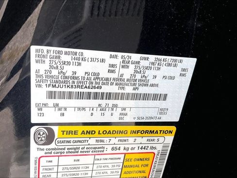 Used 2024 Ford Expedition Limited RWD image 43