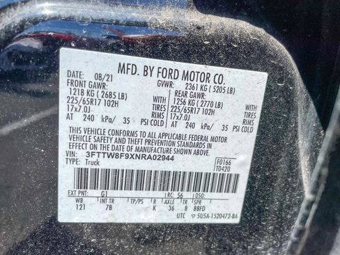 Used 2022 Ford Maverick AWD SuperCrew image 48