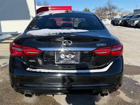 Used 2018 INFINITI Q50 Red Sport 400 w/ Proactive Package image 4