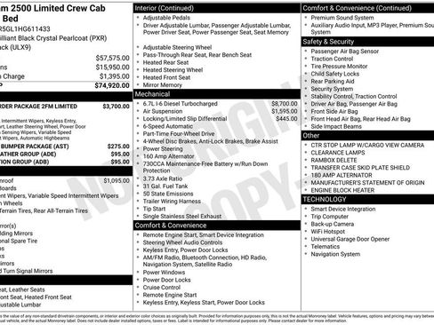 Used 2017 RAM 2500 Limited image 4