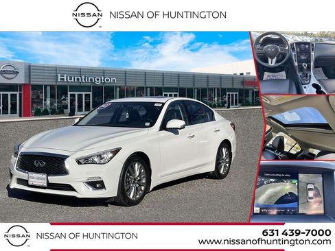 Used 2023 INFINITI Q50 Luxe w/ Cargo Package image 1