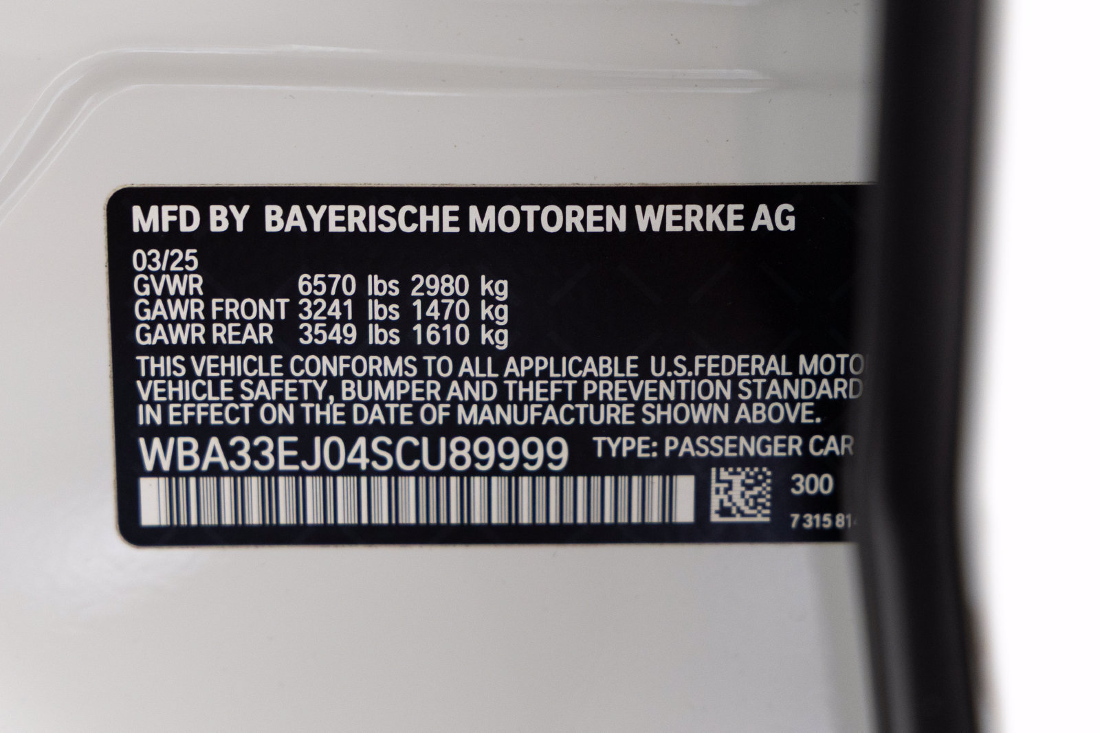 Certified 2025 BMW 760i xDrive AWD/4WD image 34