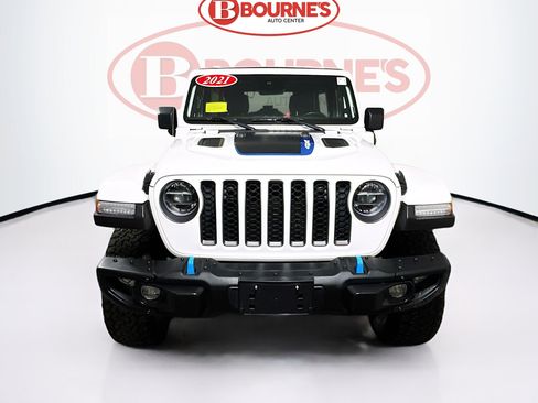Used 2021 Jeep Wrangler Unlimited Rubicon 4xe w/ Steel Bumper Group image 6