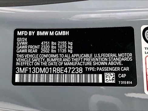 Used 2024 BMW M2 w/ Lighting Package image 41