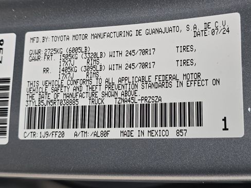 Used 2024 Toyota Tacoma SR5 image 42