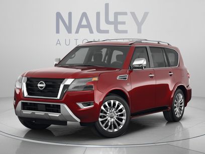 Used 2021 Nissan Armada Platinum w/ Captain's Chairs Package