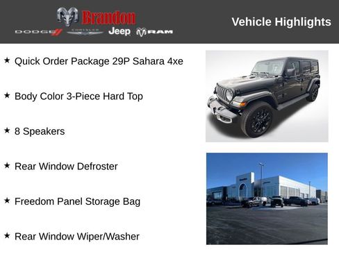 Used 2025 Jeep Wrangler Unlimited Sahara AWD/4WD image 3