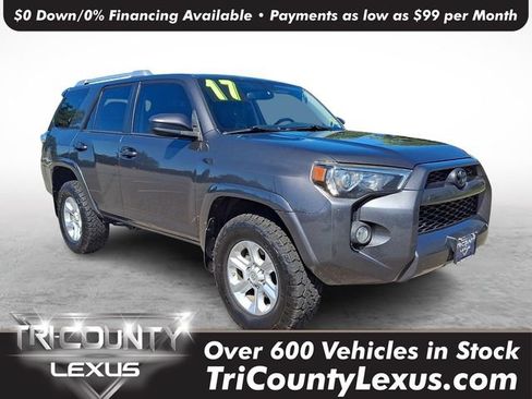 Used 2017 Toyota 4Runner SR5 AWD/4WD image 1